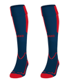JAKO Lazio Stutzenstrumpf Blau Rot F09