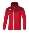 JAKO Veste à capuche Rouge C001 