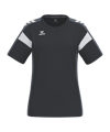 Erima T-shirt Dames Zwart Kschwarzslategrey 