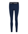 Hummel Pulse Mid Waist Strak Dames Blauw K7459 