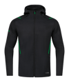 JAKO Challenge Freizeit Kapuzenjacke Grün F503