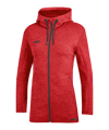 JAKO Giacca con cappuccio Rosso C001 