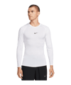 Nike Pro Dri-Fit Sweatshirt Weiss F100