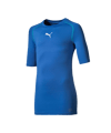 PUMA TB Shortsleeve Shirt Kids Blau F02