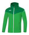 JAKO Jas met capuchon Groen K022 