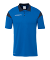 uhlsport Polo enfants bleu F43