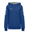 Hummel Sweat à capuche coton femmes bleu F7045 