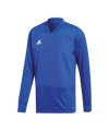 adidas Condivo 18 Sweatshirt Bleu Blanc 