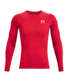 Under Armour Baselayer HG Comp Longsleeve Ondergoed Met Lange Mouwen Rood K600