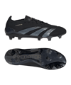 Chaussures de football adidas Predator Elite FG Dark Spark noir gris
