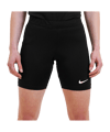 Nike Stock Tight Short Damen Schwarz F010