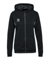 Hummel AUTHENTIC PL giacca con cappuccio  donna nero F2001