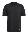 adidas 3 Stripes Future Icons Shirt Schwarz - schwarz