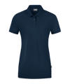 JAKO Doubletex Polo Femmes Bleu C900 