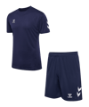 Hummel Ensemble de maillots Bleu C7026 