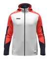 JAKO Dynamic Kapuzenjacke Kids Weiß F026