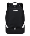 JAKO Iconic Rucksack mit Bodenfach Schwarz F800 - schwarz