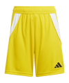 adidas Tiro 24 Short Kids Gelb Schwarz
