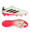 Chaussures adidas COPA Pure 2 Elite FG Solar Energy blanches noires rouges