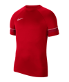 Nike Academy 21 t-shirt rood wit F657 