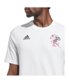 adidas Pogba Icon Graphic T-Shirt Weiss - weiss
