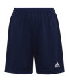 adidas Entrada 22 Short Kids Blau