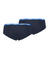 PUMA Iconic Hipster 2er Pack Damen Blau F009 - blau