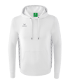 Sweat à capuche Essential équipe Erima blanc gris 