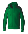 Erima Evo Star Jas met capuchon Kids Groen Ksmaragdpinegrove