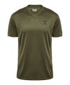Hummel Active Pl maglietta verde F6453 