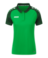 JAKO Performance Poloshirt Damen Grün Schwarz F221