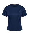 Hummel Pulse T-Shirt Femmes Bleu C7459