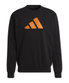 adidas Three Bar Future Icons Sweatshirt Schwarz - schwarz