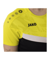 JAKO Iconic T-Shirt Damen Schwarz Gelb F808 - schwarz