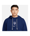 Nike Atletico Madrid Hoody Blau F492 - blau