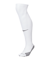 Chaussettes de football blanches Nike Squad F100 