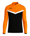 JAKO Iconic HalfZip Sweatshirt Kids Schwarz F807
