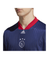 adidas Ajax Amsterdam Icon Trikot Blau - blau