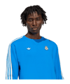 adidas Real Madrid Icon Sweatshirt Blau - blau