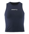 Craft Rush 2.0 Crop Tanktop donna blu F390000 