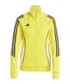 Veste de Training femme adidas Tiro 24 jaune blanc