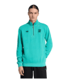 adidas FC Liverpool Icon Half Zip Sweatshirt Grün - gruen