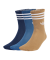 adidas Originals 3 Stripes Crew 3 Pairs Socken Blau