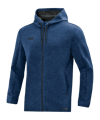 JAKO Premium Basic Veste à capuche Bleu C049 
