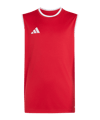 adidas Entrada 26 Maillot Enfants Rouge