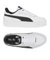 PUMA Carina Street Damen Weiss Schwarz Silber F03