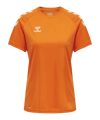 Hummel hmlCORE XK Poly T-Shirt Damen Orange F5190