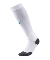 PUMA LIGA Socks Stutzenstrumpf Weiss Grün F15