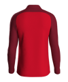 JAKO Iconic HalfZip Sweatshirt Rot F103 - rot