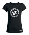 T shirt femmes MJ4K 4K Noir 